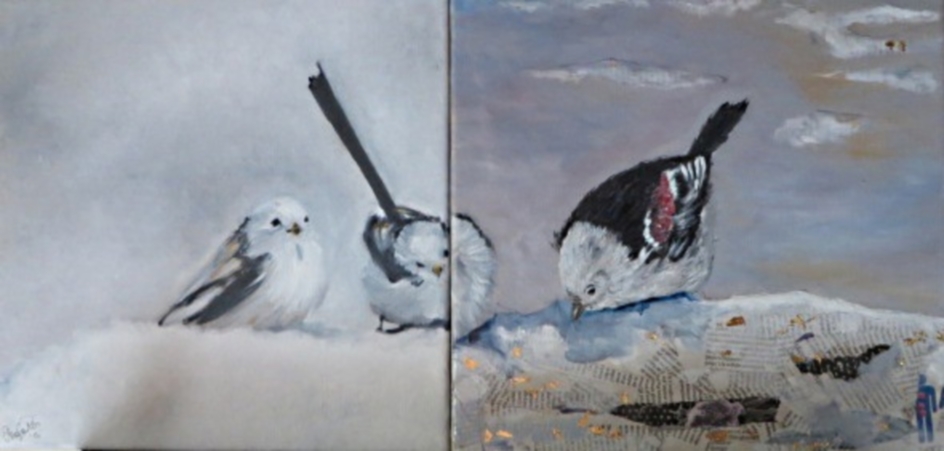 image — aquarelle au vin rouge — Art DiVino, La Londe-les-Maures