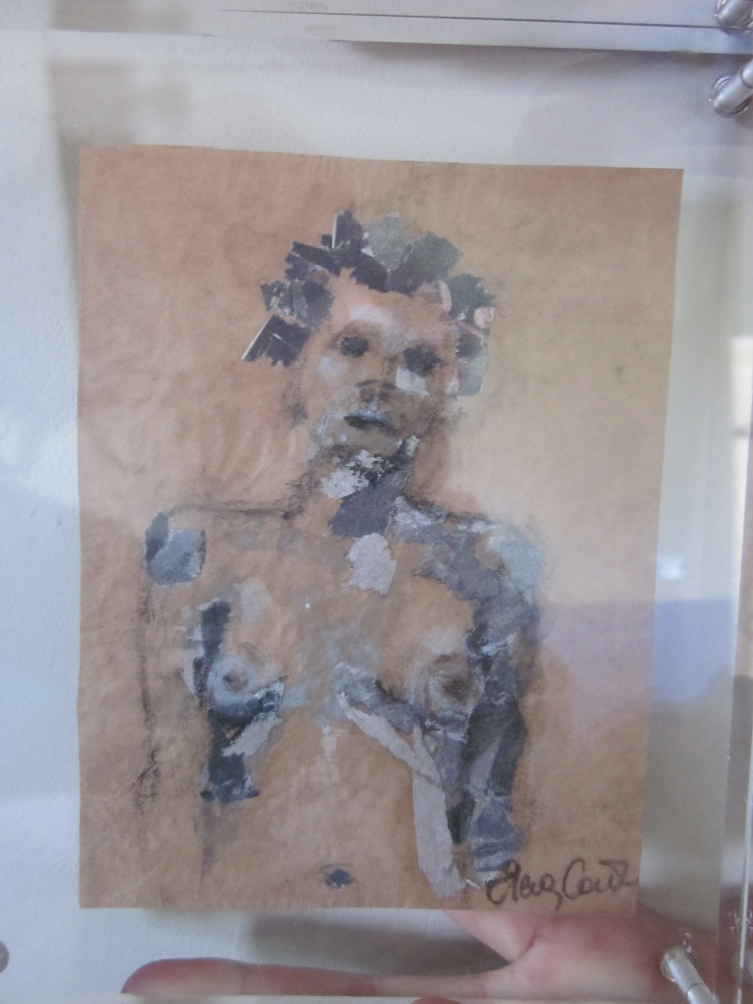 image — aquarelle au vin rouge — Art DiVino, La Londe-les-Maures